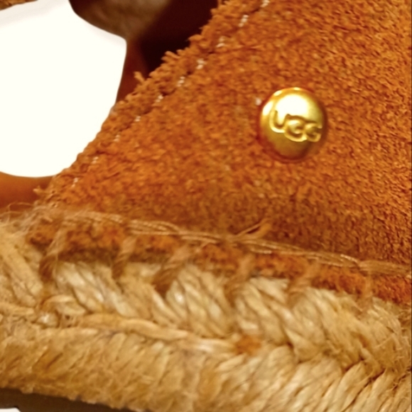Ugg Mila Seude Strappy Flat Espadrille - Picture 3 of 9